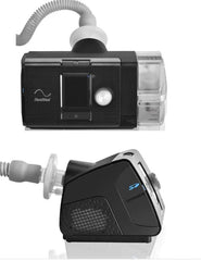 rislabo universal CPAP inline filter used with climate controlled tubes between mask and hose