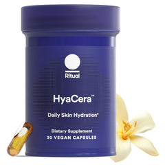 Ritual HyaCera bottle cap close-up showing freshness and tamper-evident seal.