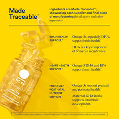 Ritual Omega-3 sustainably sourced microalgae from France.