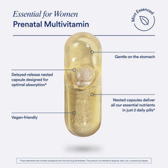 Ritual Prenatal delayed-release capsules designed for small intestine absorption