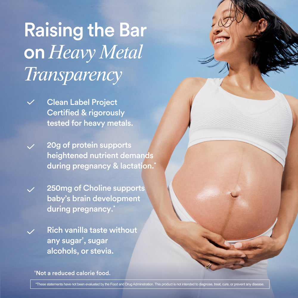 Ritual Prenatal Protein regenerative peas source for lean protein and satiety