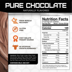 Close-up label on Rival Nutrition product shows clean formulation.