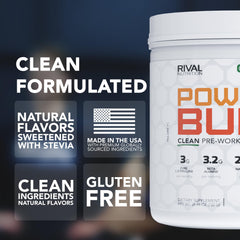 Powder Burn Sour Candy label highlighting Informed Choice certification for safety.