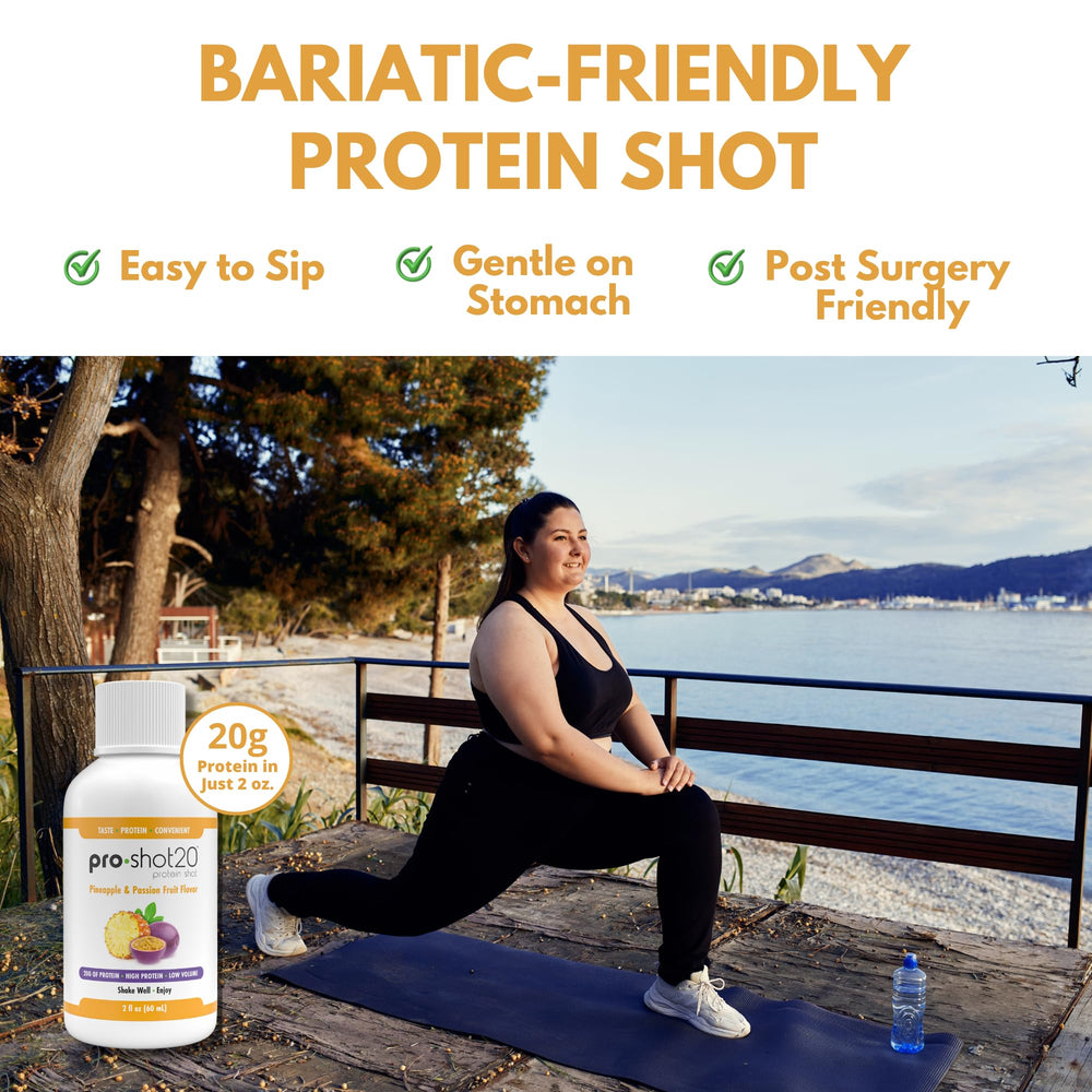 R-Kane Pro-Shot20 label highlights no added sugar and gluten-free recipe