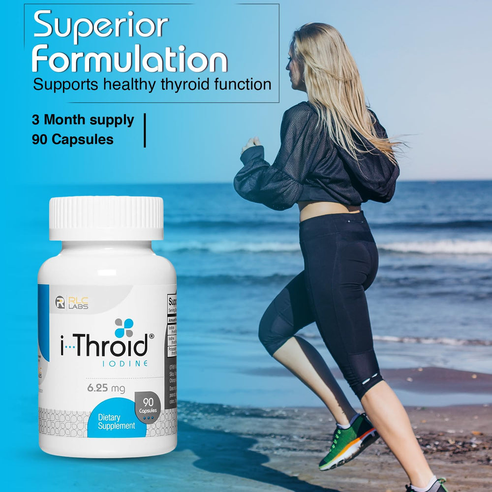 RLC Labs i-Throid antioxidant blend visual suggesting broader support.