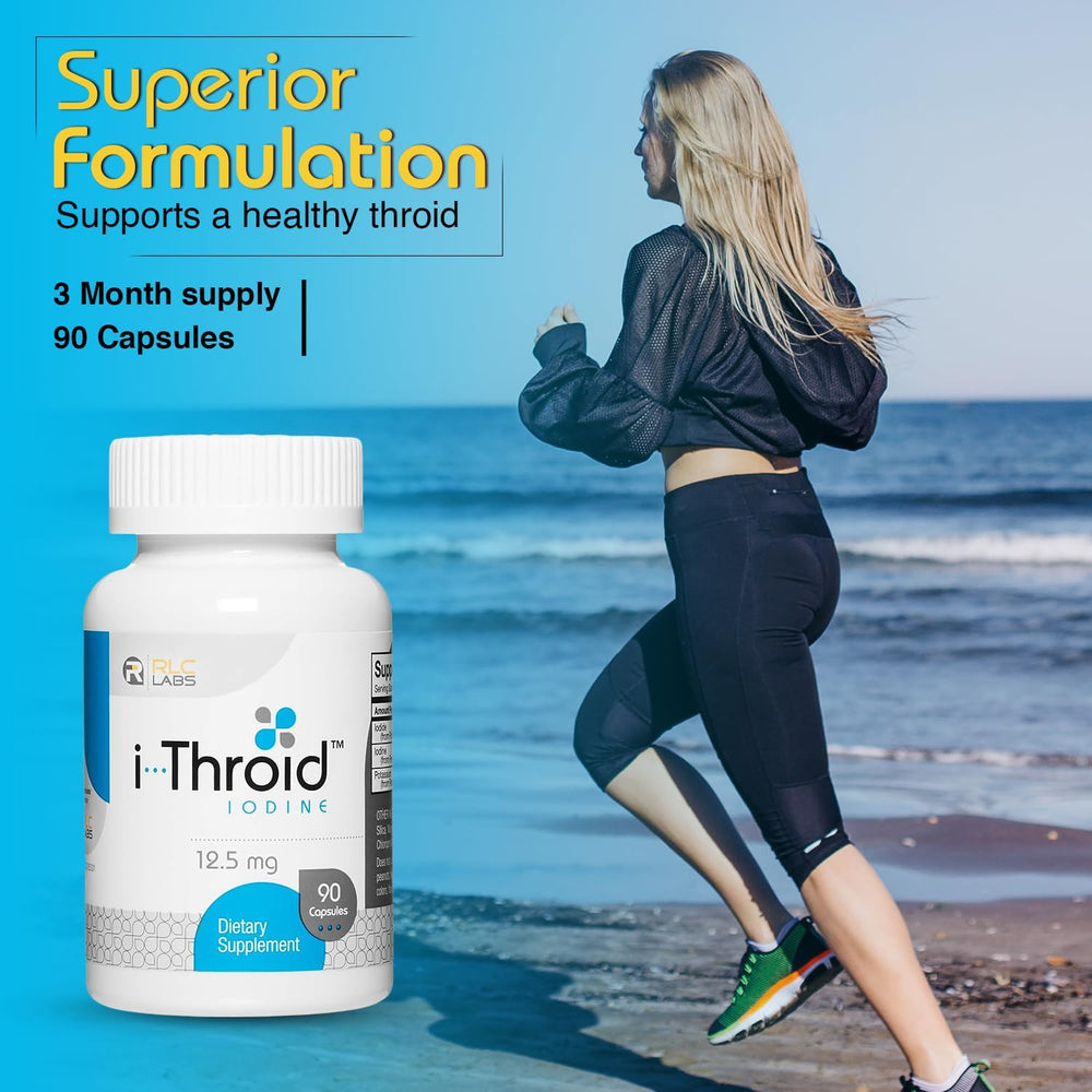 RLC Labs i-Throid capsules ready for easy daily dosing
