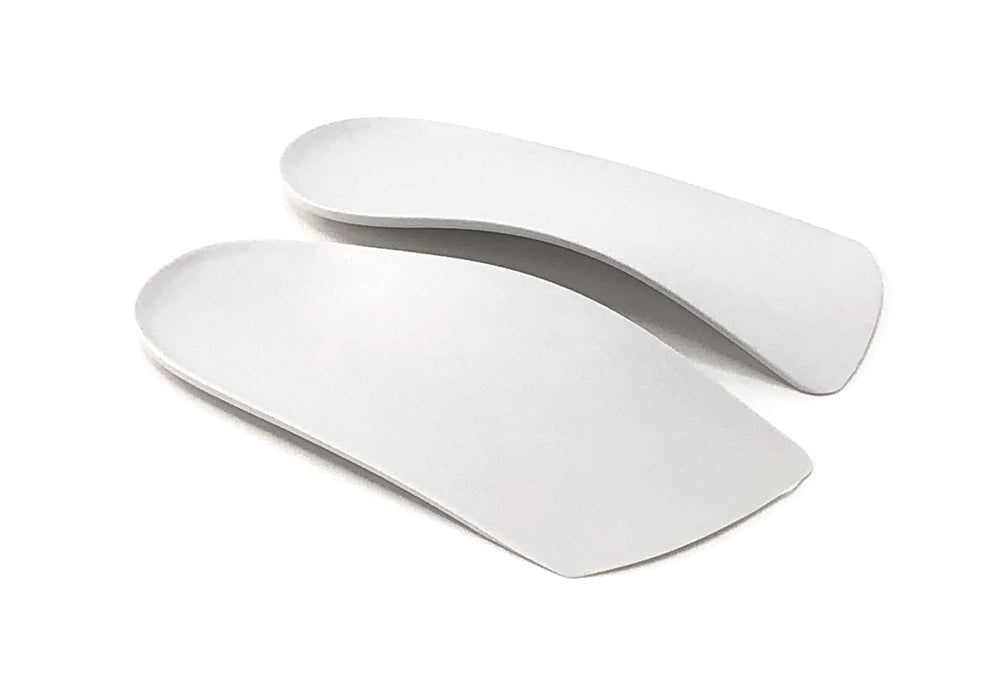 RMG BestRigid orthotics shown underfoot providing arch support for daily comfort in shoes.