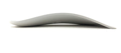 RMG arch-support insole stabilizes feet and legs for comfortable daily steps.
