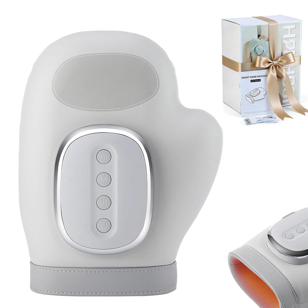 RnemiTe-amo hand massager with heat delivers soothing warmth for tired hands.