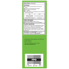 Robitussin liquid-expectorant for chest congestion in action