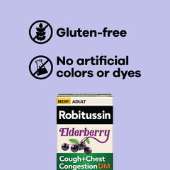 Robitussin non-drowsy liquid delivers daytime cough relief