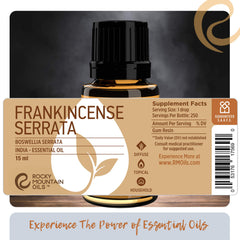 DIY candle shot featuring Frankincense Serrata for warm ambiance