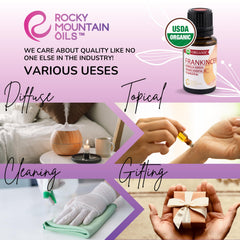 Rocky Mountain Oils frankincense used in DIY skincare blends