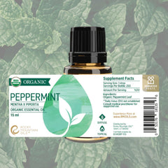 Rocky Mountain Oils headache-relief roller-ready peppermint for targeted cooling.