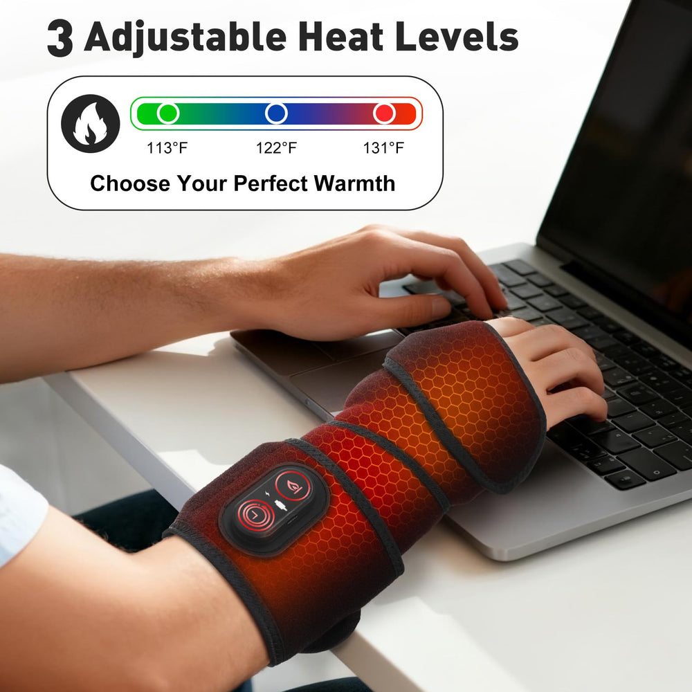 ROHVEMJ neck and shoulders wrap delivers broad warmth for post-work relief.