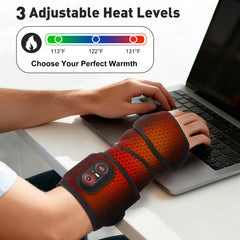 ROHVEMJ neck and shoulders wrap delivers broad warmth for post-work relief.