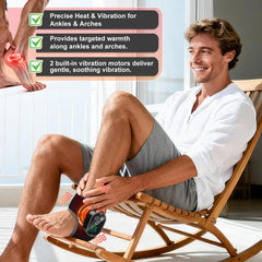 ROHVEMJ dual massage motors closeup highlights deep vibration to ease soreness.