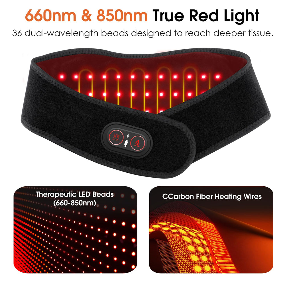 ROHVEMJ vibration massage function targets neck muscles for comfort