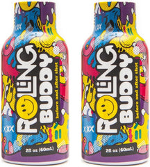 Rolling Buddy antioxidant blend ingredients label highlights brain and liver support