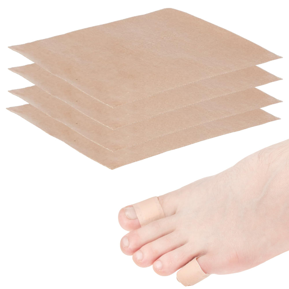 Rolyan moleskin strip roll showing soft padding for skin protection and comfort