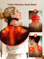 ROMISA one-size-fits-most neck wrap fits up to 26 inches.