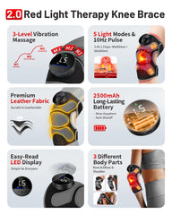 ROMISA Upgraded PRO knee brace side view for easy daily wear