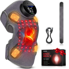 ROMISA Upgraded PRO knee brace with 4-zone massage for targeted relief.
