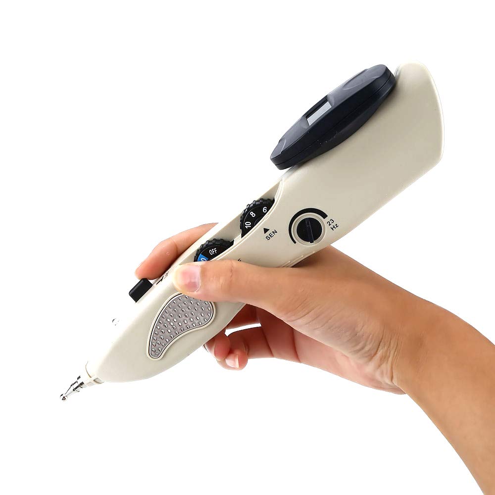 Romonacr pen LCD display shows settings for comfortable sessions