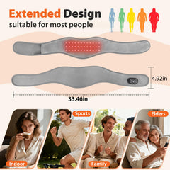 ROMYSE 33.4-inch length offers flexible positioning and ergonomic use.