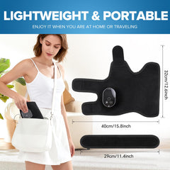 ROMYSE portable design with wrap enables on-the-go relief