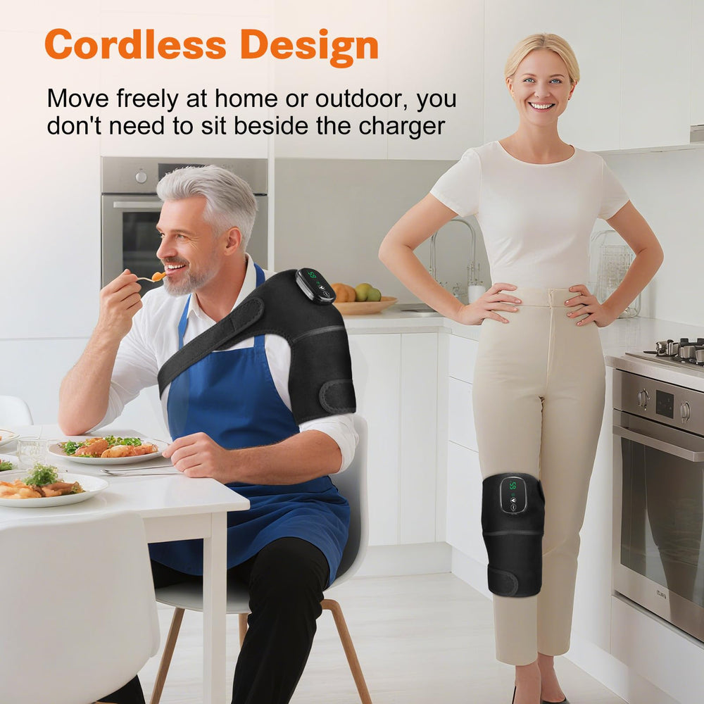 ROMYSE gift-ready knee heating massager for recovery and wellness