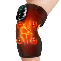 ROMYSE heated knee brace with heating and massage for targeted relief