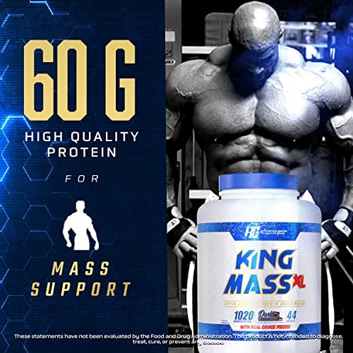 Ronnie Coleman King Mass XL serving scoop – easy-to-measure protein and carb per serving.