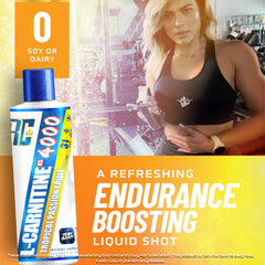 Close-up of Ronnie Coleman L-Carnitine XS 4000 Liquid label