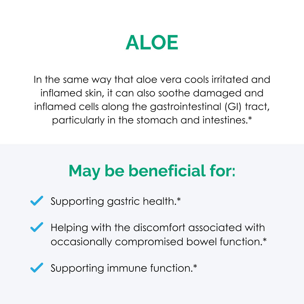 Rootcology Aloe Vera Capsules packaging on shelf conveys trust