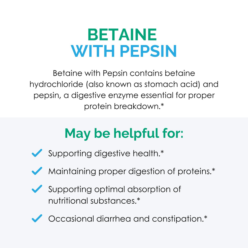 Rootcology Betaine with Pepsin tablet detail highlights capsule texture