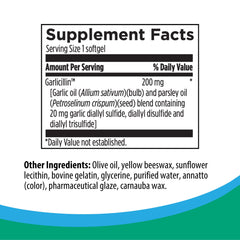 Rootcology enteric-coated garlic oil capsules illustrate odor-control design.