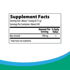 Rootcology Myo-Inositol powder scoop enables easy, mess-free serving.