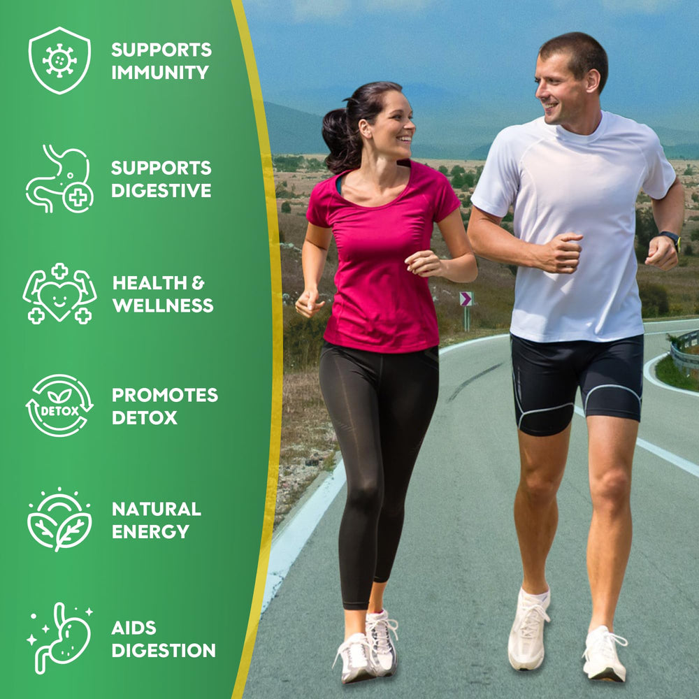 Capsules on a white tray hint at convenient daily wellness without heavy meals