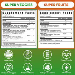 Label highlights non-GMO, gluten-free, plant-based formulation for conscious shoppers