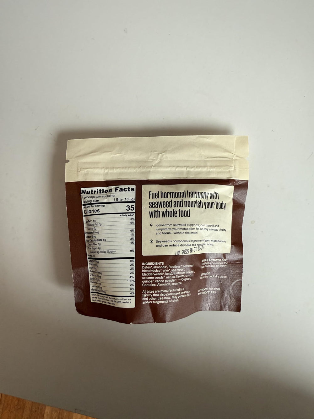 Open package reveals variety pack and four-pack convenience for regular use.
