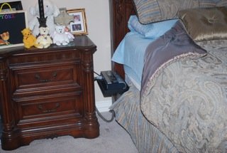Roscoe Medical CPAP Holder features a compact design