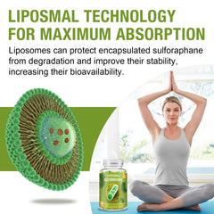 Rosmolo antioxidant and liver support capsules beside fresh broccoli.