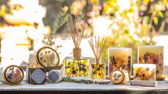 60-hour burn time for extended, low-maintenance ambience