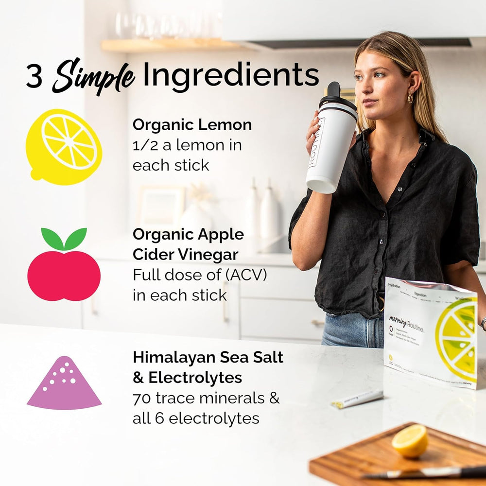 ROUTINE sea salt crystals emphasizing natural mineral replenishment visuals.