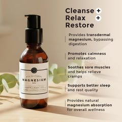 Rowe Casa Magnesium Gel bedtime routine may help calm the mind at night.