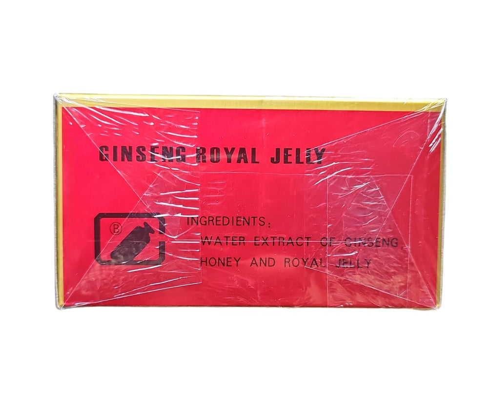 Royal King Deluxe Ginseng Royal Jelly Oral Liquid pour reveals smooth texture