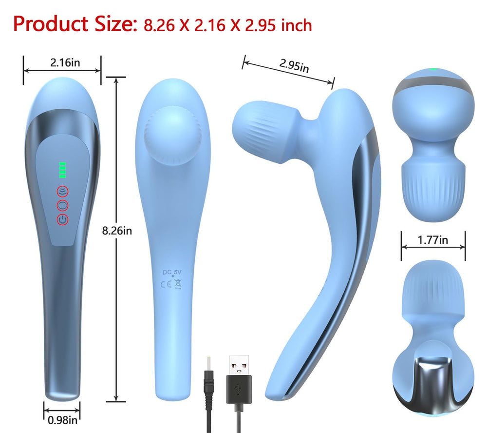Roysmart cordless back massage design for convenient home use