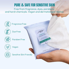 RPE Life Travel-Friendly Wipes ideal for gym, commute, or trip.