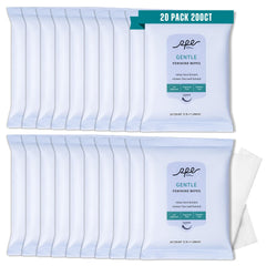 RPE Life Large Feminine Wipes with soft texture for gentle cleansing on the go.